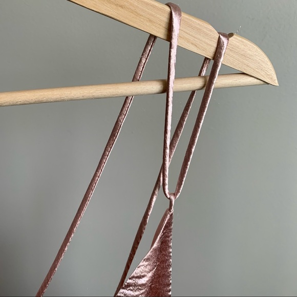 Shimmery Strappy Mini Dress - Picture 4 of 8